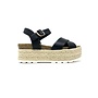 Summer Platform Sandals - Black