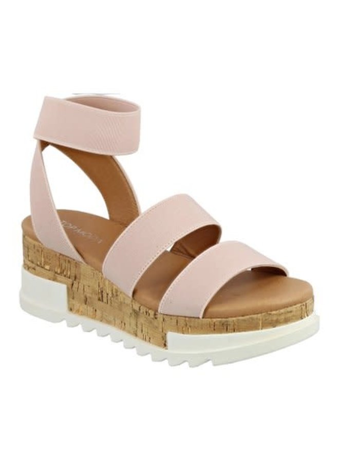 Roselyn Girl Espadrille Sandals - Blush