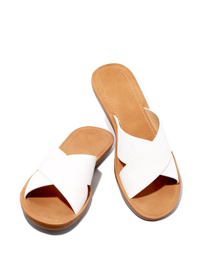 Type Casual Sandals - White
