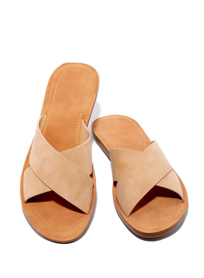 Type Casual Sandals - Natural