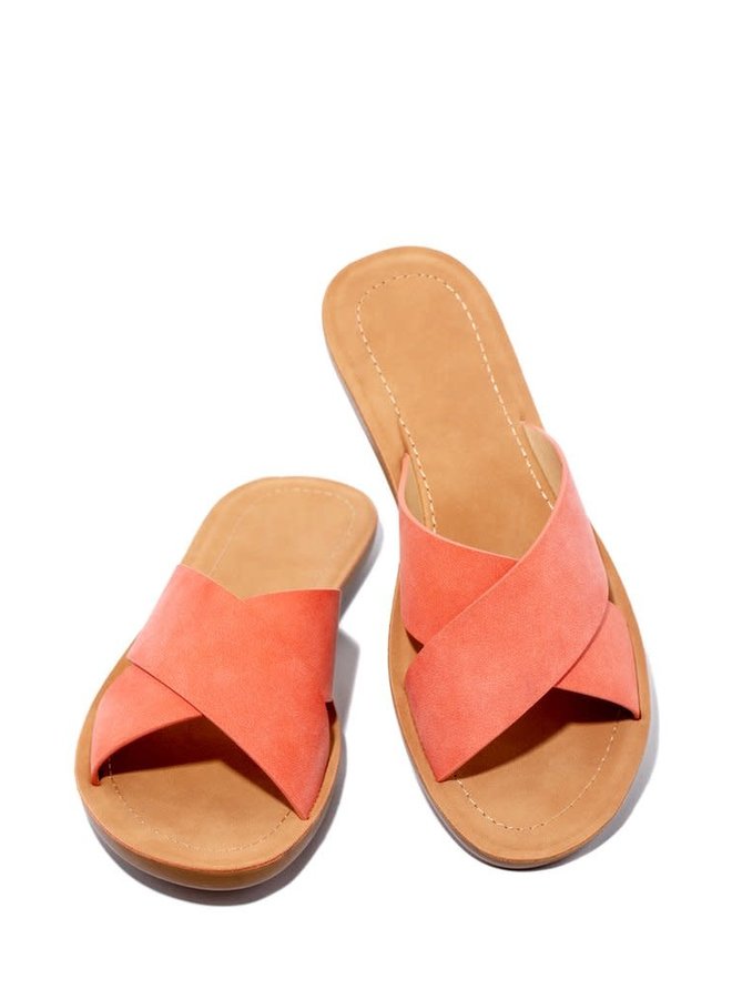 Type Casual Sandals - Coral