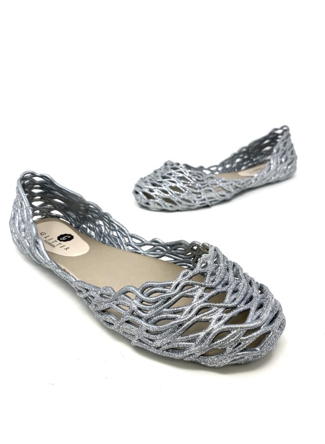 Kora Jelly Flat - Silver