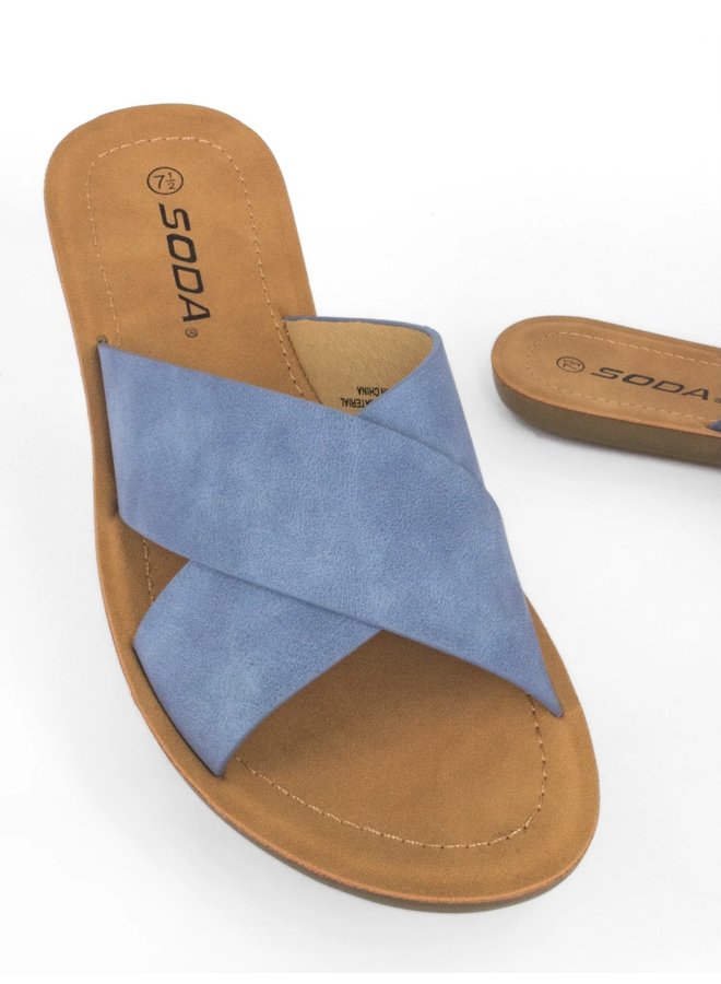 Type Casual Sandals - Blue