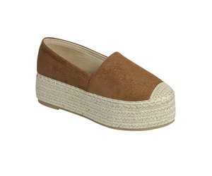 tan espadrille flats