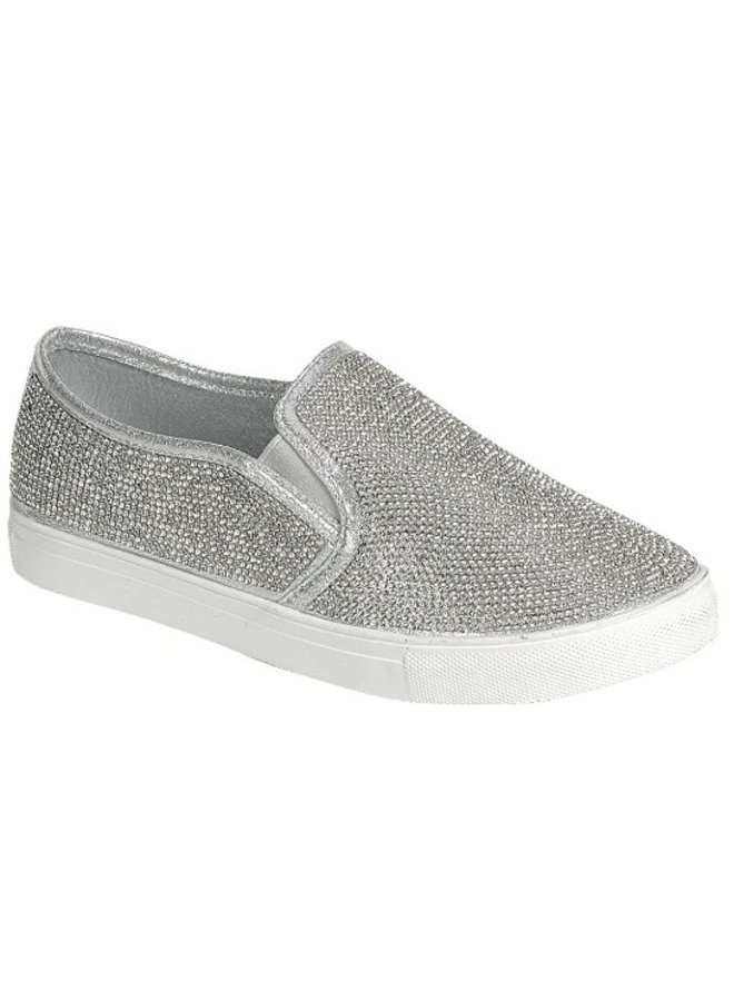 Dazzle Girl Sneaker - Silver
