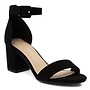 Cake Casual Heels - Black Nubuck