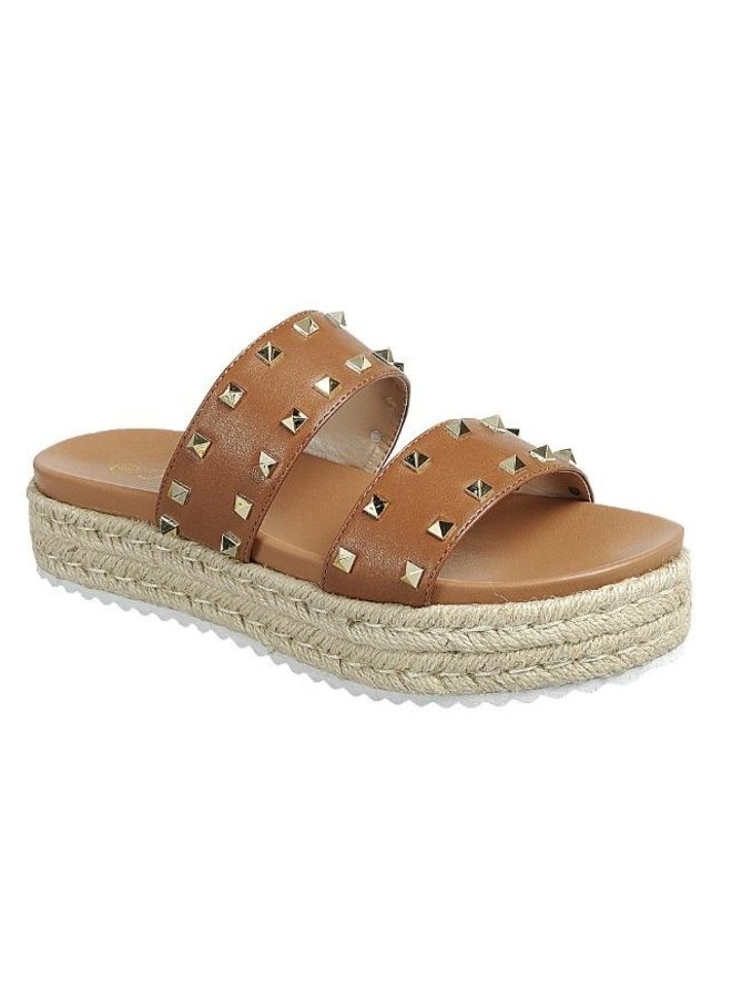 Vacay Platform Espadrille - Tan