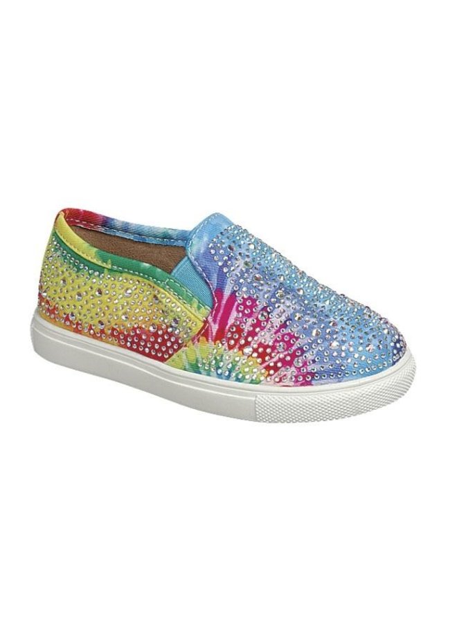 Tatiana Baby Sneakers - Blue Tie Dye