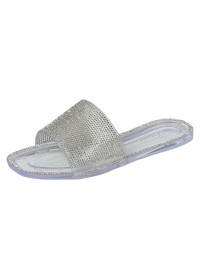 Paradise sunrise Jelly Sandals - Clear
