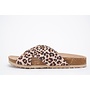 Midge Flat Sandals - Cheetah Natural