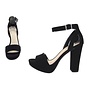 Adjure Casual Heel - Black Nubuck