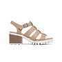 Emi Low Heel Sandal - Taupe