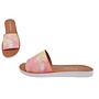 Efron Flat Sandals - Pink/Yellow T-Dye