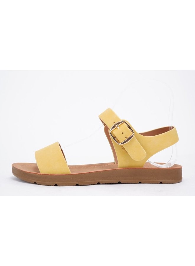 Sunrise Casual Sandals - Yellow Nb Pu