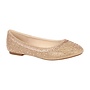 Baba-96 Dressy Flat - Rose Gold