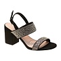 LUIZA-4 Party Heel - BLACK