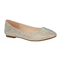 Baba-87 Dressy Flats -Nude