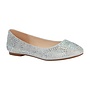 Baba-87 Dressy Flats - Silver