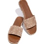 Amita-3 Flat Sandals - Rose Gold