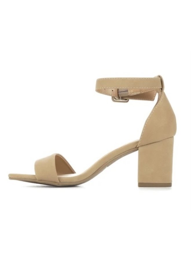 Cake Casual Heels - Natural