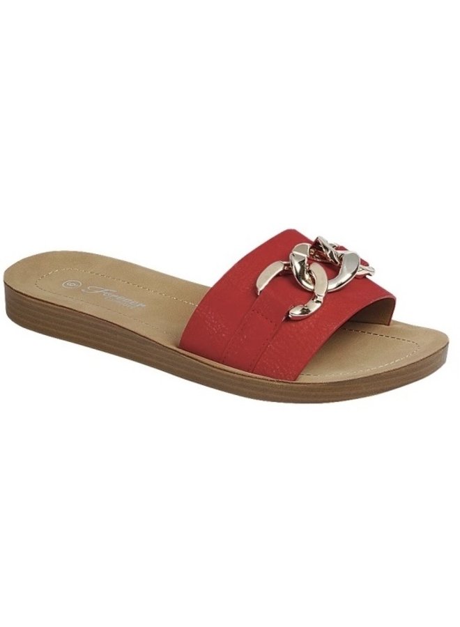 Yara Comfy Sandals - Red