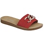 Yara Comfy Sandals - Red