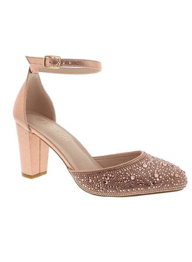 Valanda Dressy Heel - Rose Gold