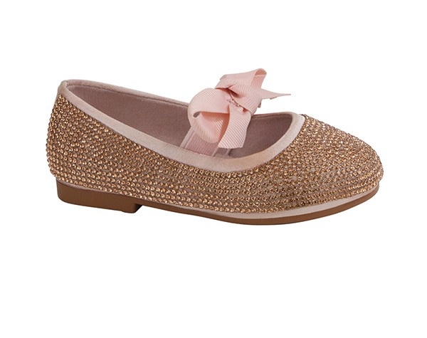 Baby gold flats best sale