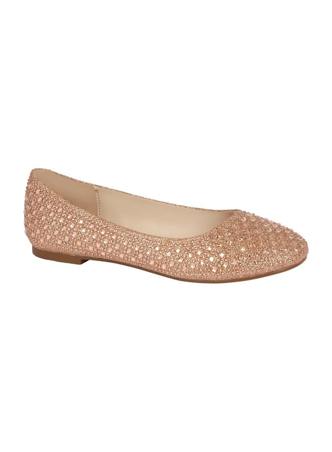 Baba-1 Dressy Flats - Rose Gold