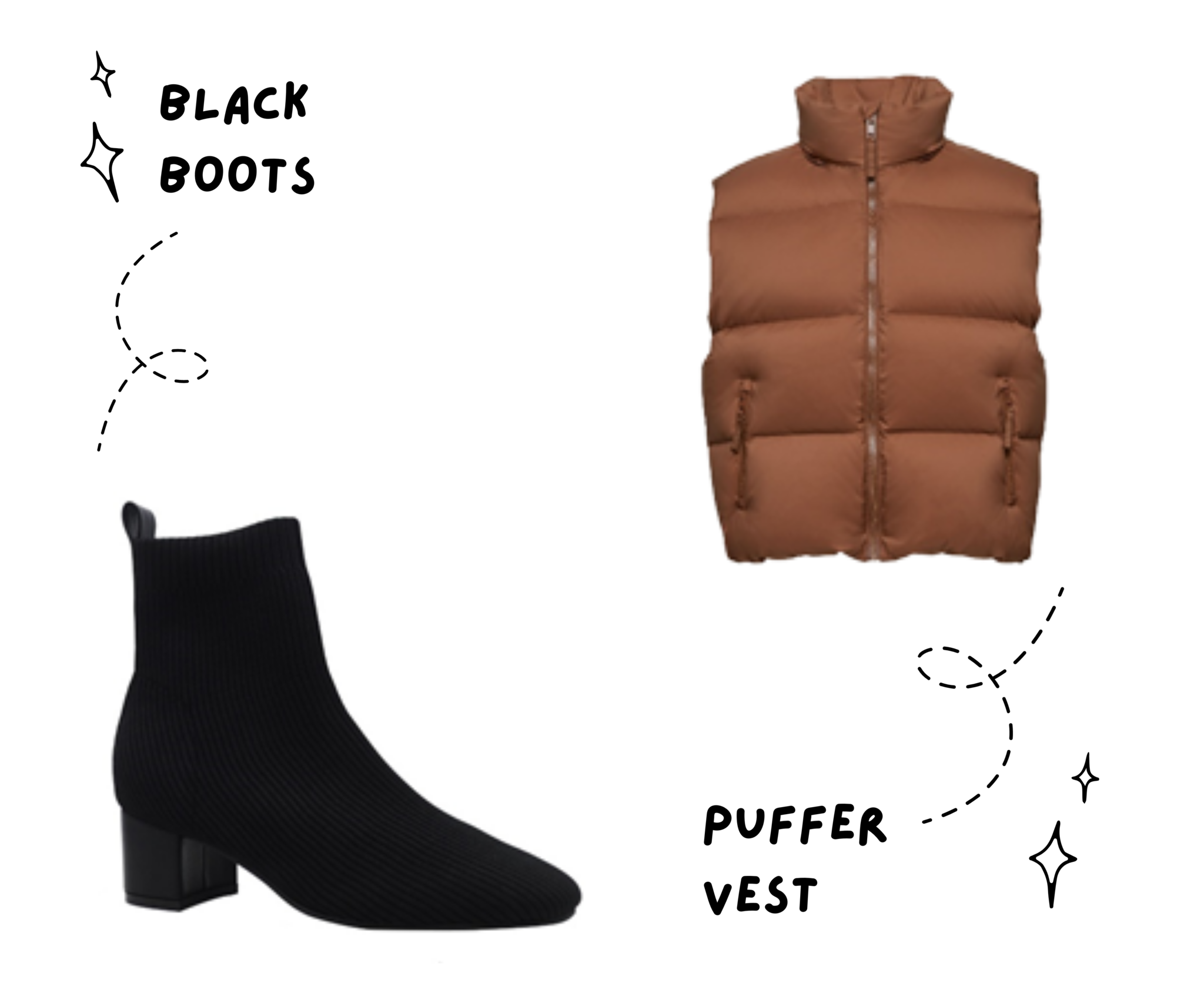 Stay Toasty with a Puffer Vest