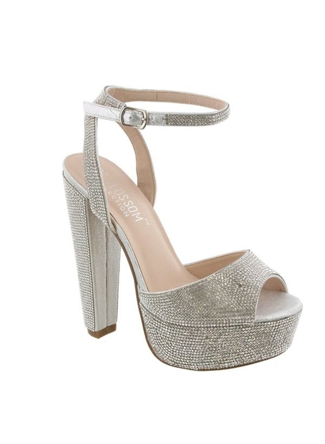 Buy it BILLINI Tiaka Heels Silver Glitter | Dress for a Night
