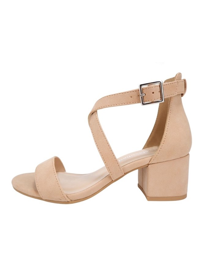 Trial Casual Heel - Nude
