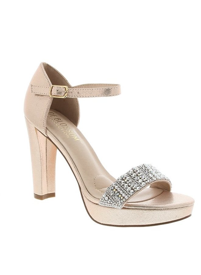 Marley-4 Dressy Heel - Champagne Shimmer