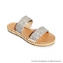 Deedee Flat Sandals - Nude