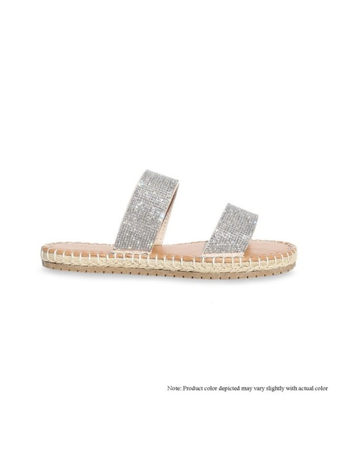 Deedee Flat Sandals - Nude