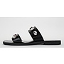 Colette Flat Sandals - Black