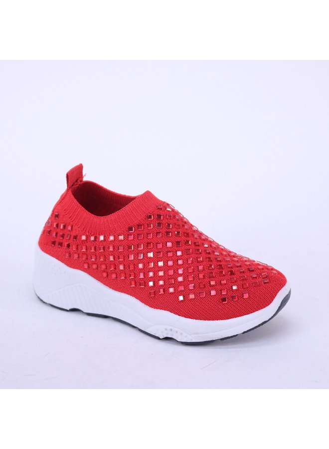KN9005 Kids Sneakers - Red