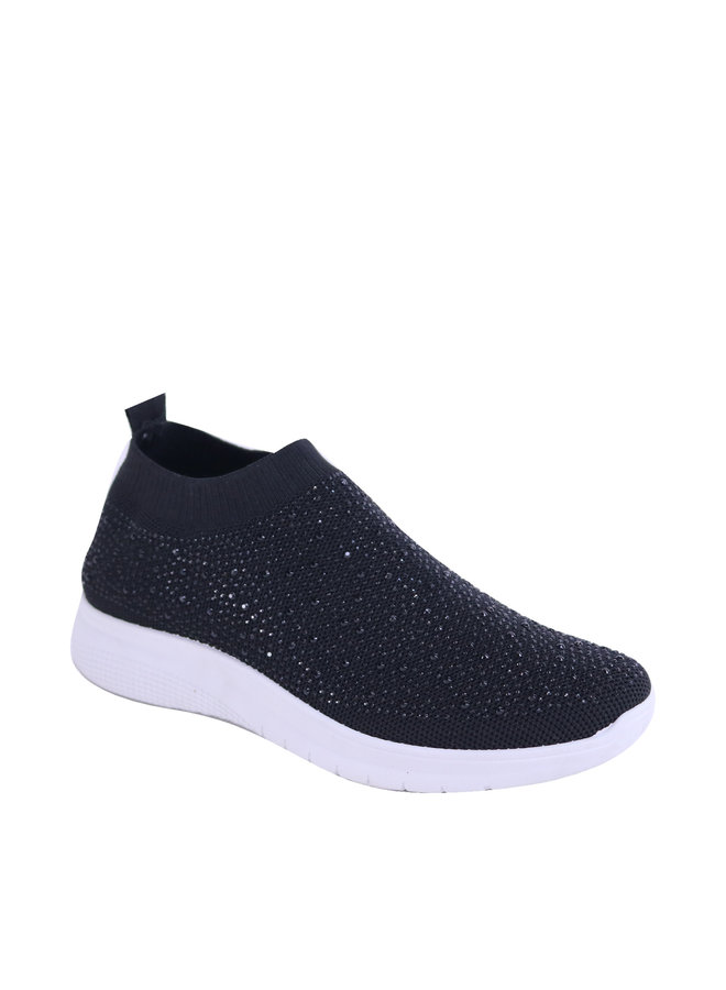 SN9256 Casual Sneaker -Black