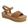 Tracy Platform Sandals - Tan