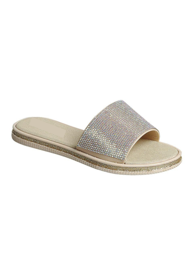 Sunshine Flat Sandals - Gold