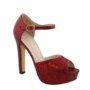 Miya-303 Dressy Heel -  Wine Shimmer