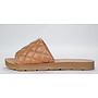 Orlain Comfy Sandal - Camel Pu