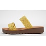 Vienna Comfy Sandals - Yellow