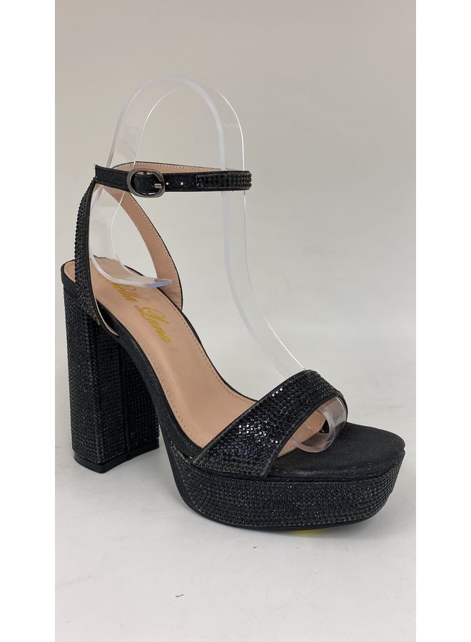 Sachi Platform Heel - Black