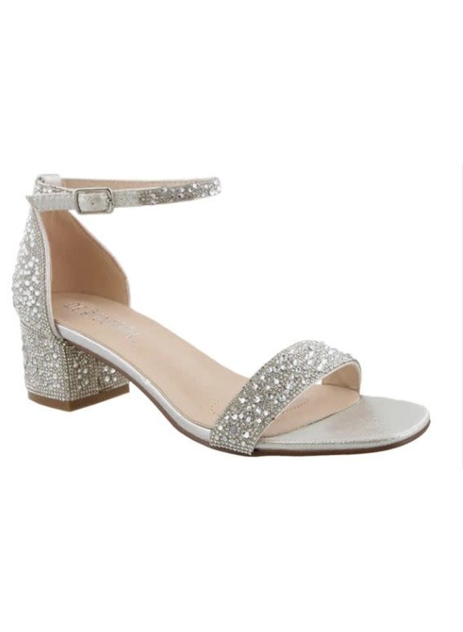 Annie-61s Dressy Heel - Silver Shimmer