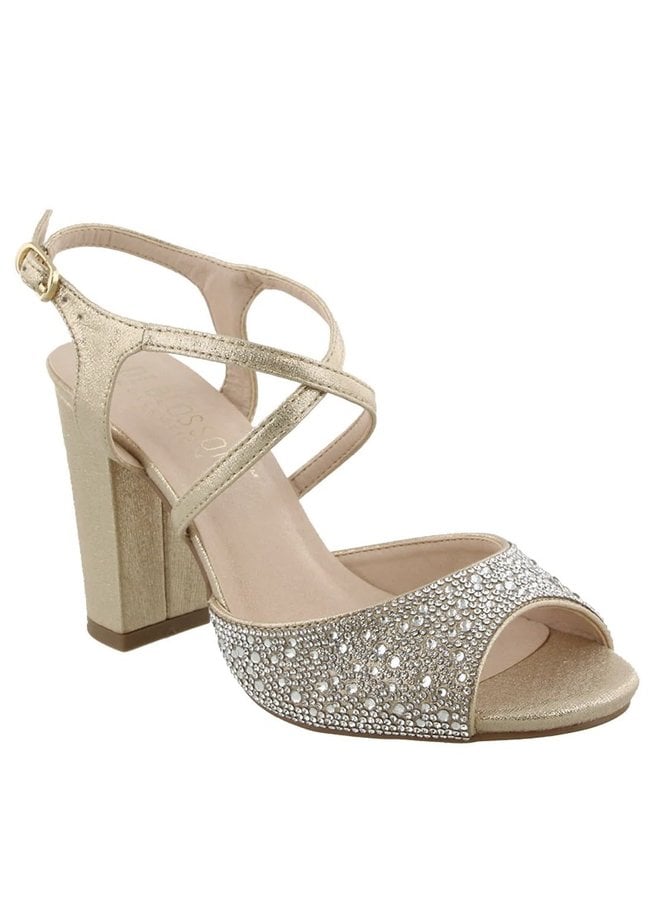 Yetta Dressy Heel - Champagne Shimmer