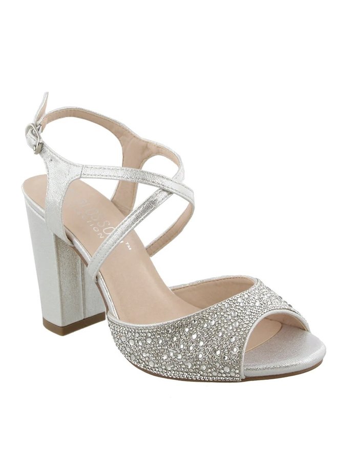 Yetta Dressy Heel - Silver Shimmer