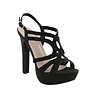 Miya 309 Dressy Heels -Black Sparkle