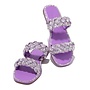 Maddy Kayra Flat Sandal - Dk Purple