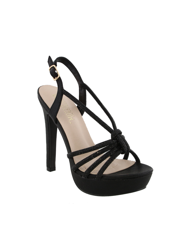 Claire Dressy Heel - Black Shimmer